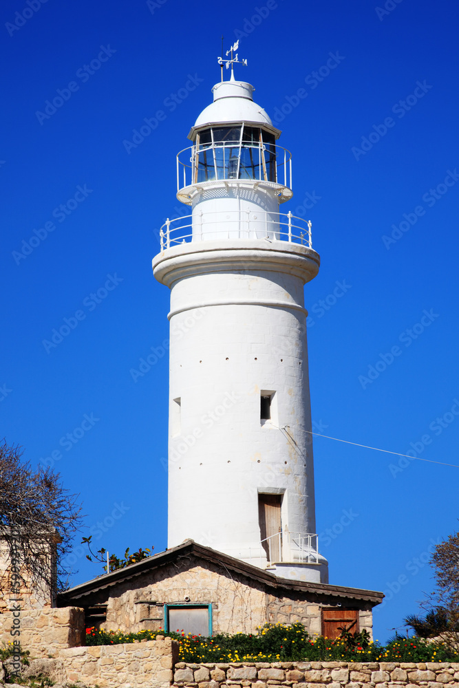 Paphos lighthouse, Cyprus