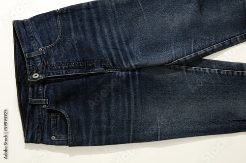 Jeans scuri parte alta