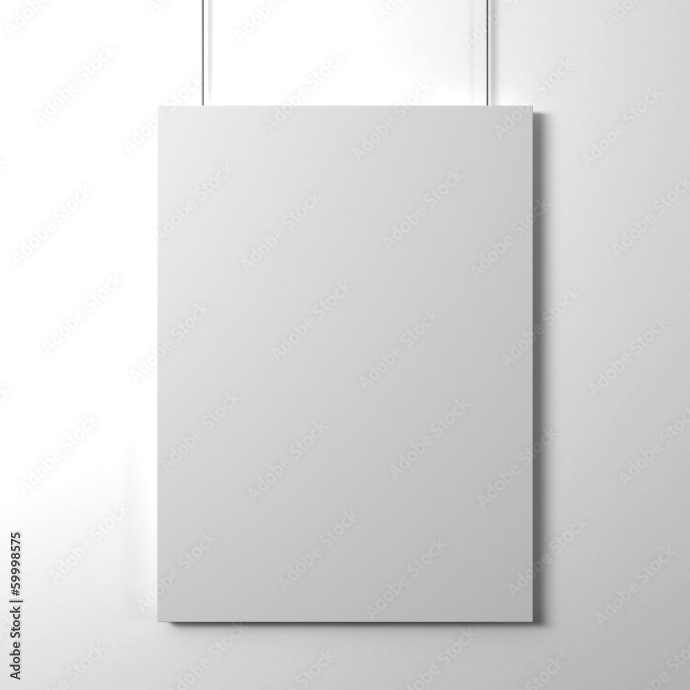 Blank paper card Blank paper card