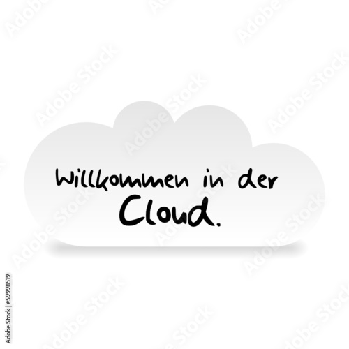 wolke willkommen in der cloud I