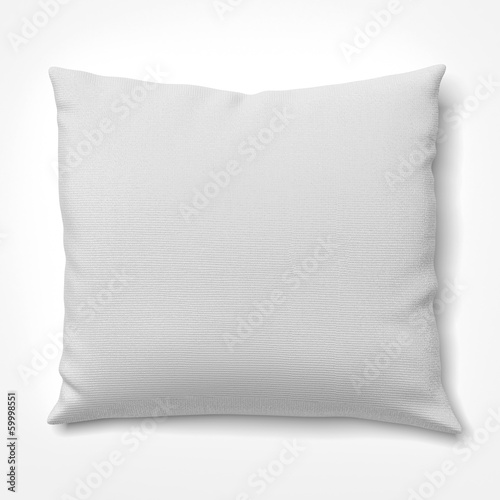 White pillow