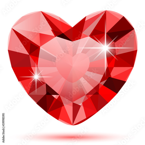 Diamond heart