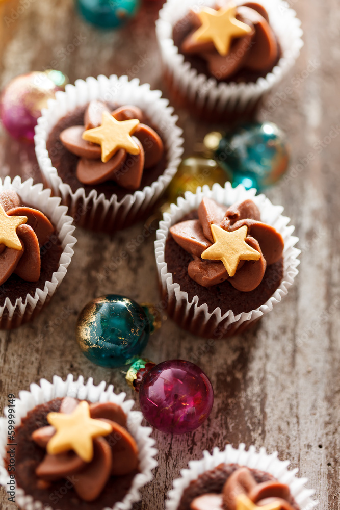 Christmas cupcakes