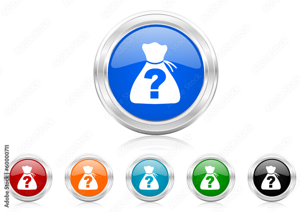 riddle icon vector set riddle icon vector set
