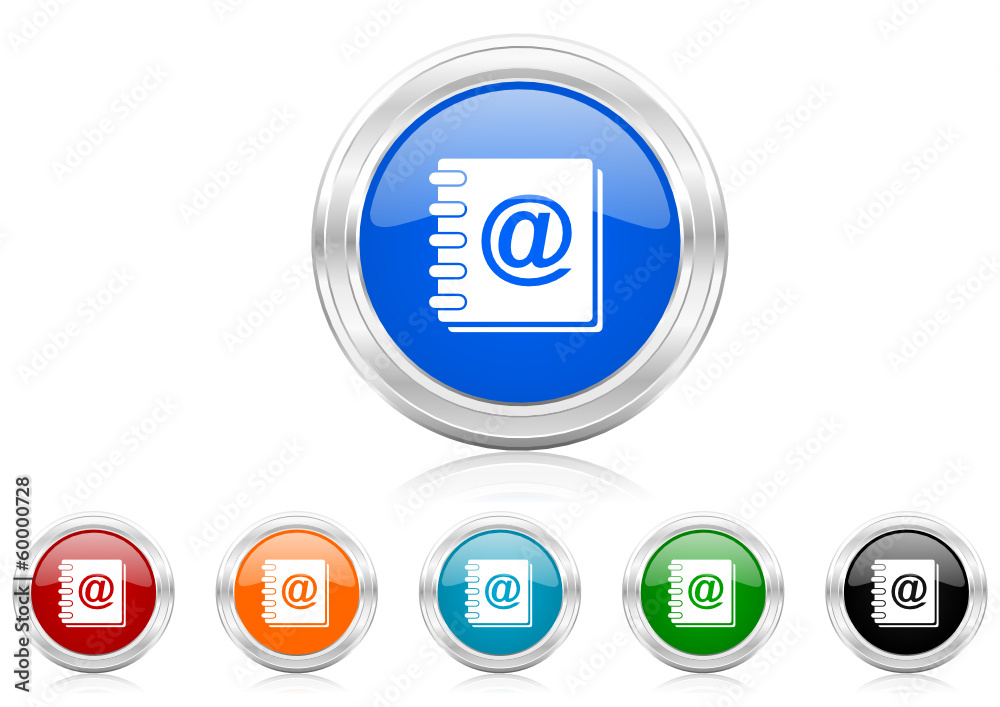 address icon vector set address icon vector set