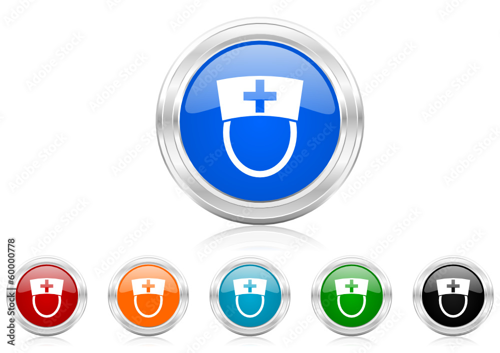 nurse icon vector set nurse icon vector set