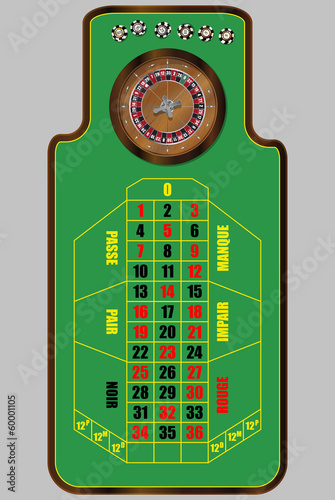 roulette table