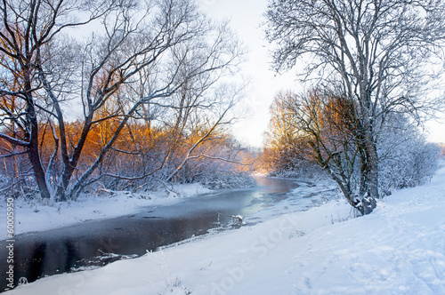 River in winter © Pink Badger