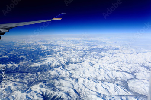 bird's eye view of the Kamchatka