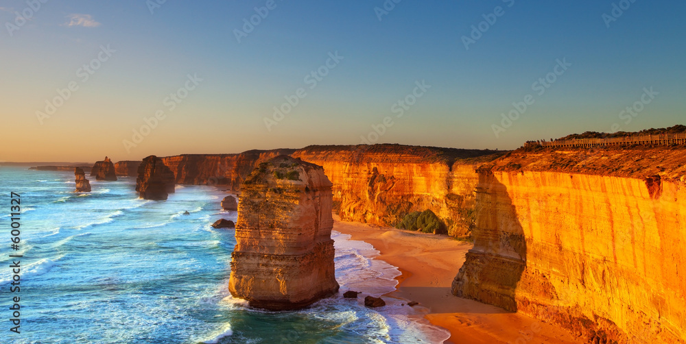 Fototapeta premium Dwunastu apostołów, Great Ocean Road, Australia