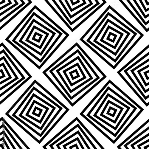 Seamless Monochrome Squares Wallpaper