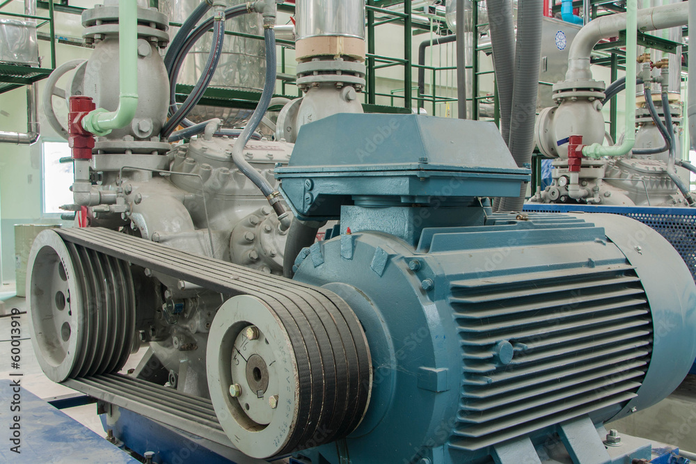 Fototapeta premium Refrigeration compressors.