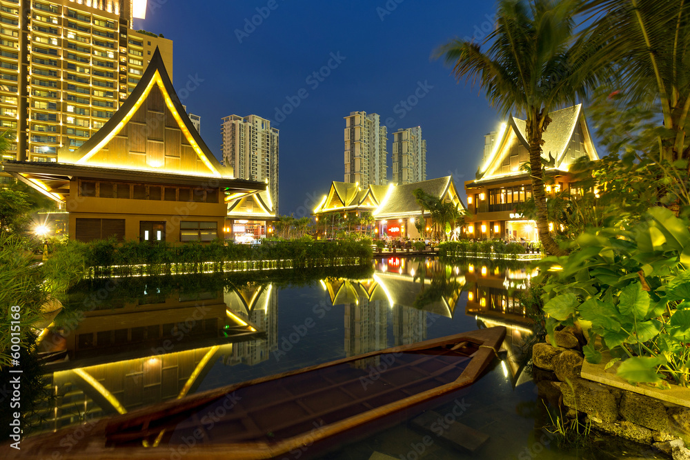 Fototapeta premium hotel evening