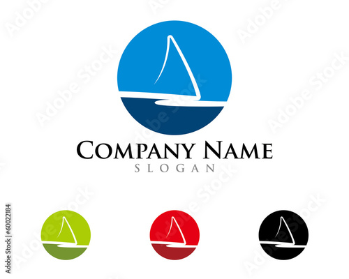 Abstract sail logo 1