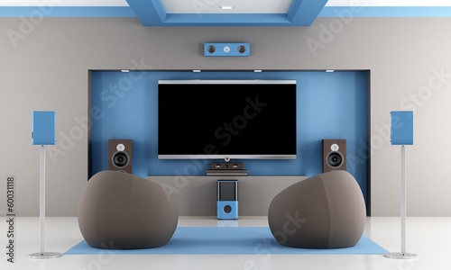 Foto modern home theater
