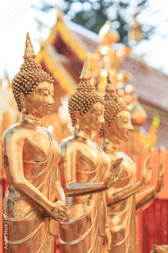 Buddha statue at the temple in Chiang Mai province of Thailand © Photo Gallery