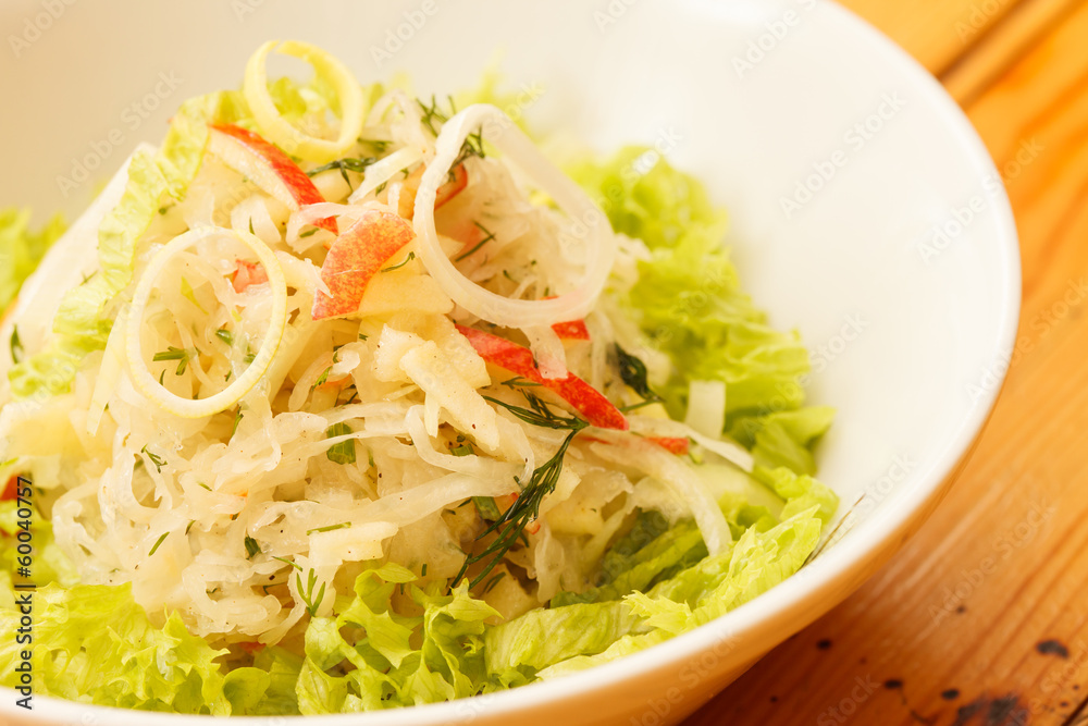 salad with cabbage salad with cabbage