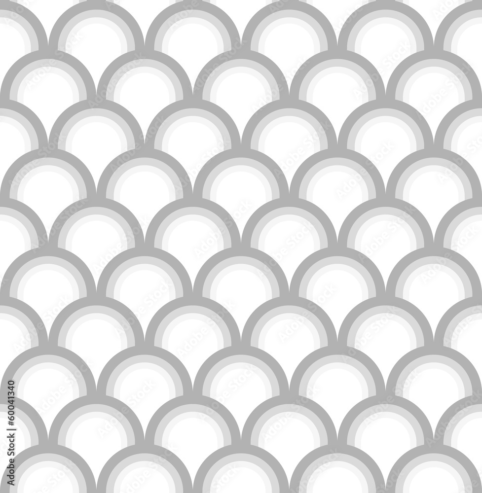 Seamless fish scale pattern
