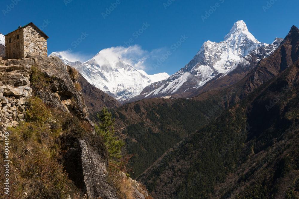 Mountain View, Himalaya, Nepal