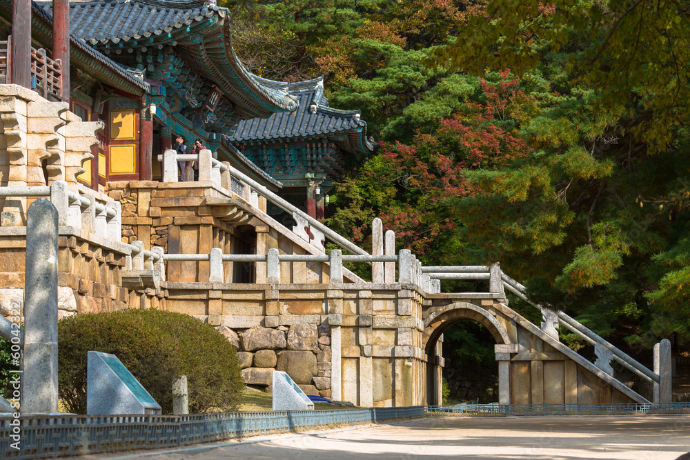 Obraz premium Bulguksa temple in South Korea