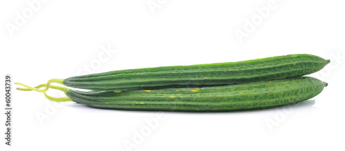 Obraz na płótnie Ridge gourds over white background