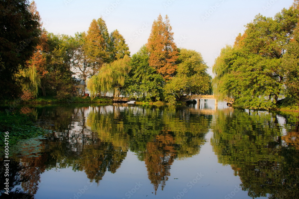 Landscape of West lake. Hangzhou. China. Landscape of West lake. Hangzhou. China.