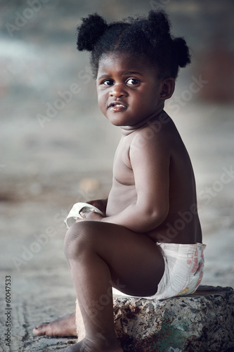 adorable african baby