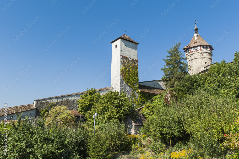 Schaffhausen, Altstadt, Munot, Türme, Stadtmauer, Schweiz