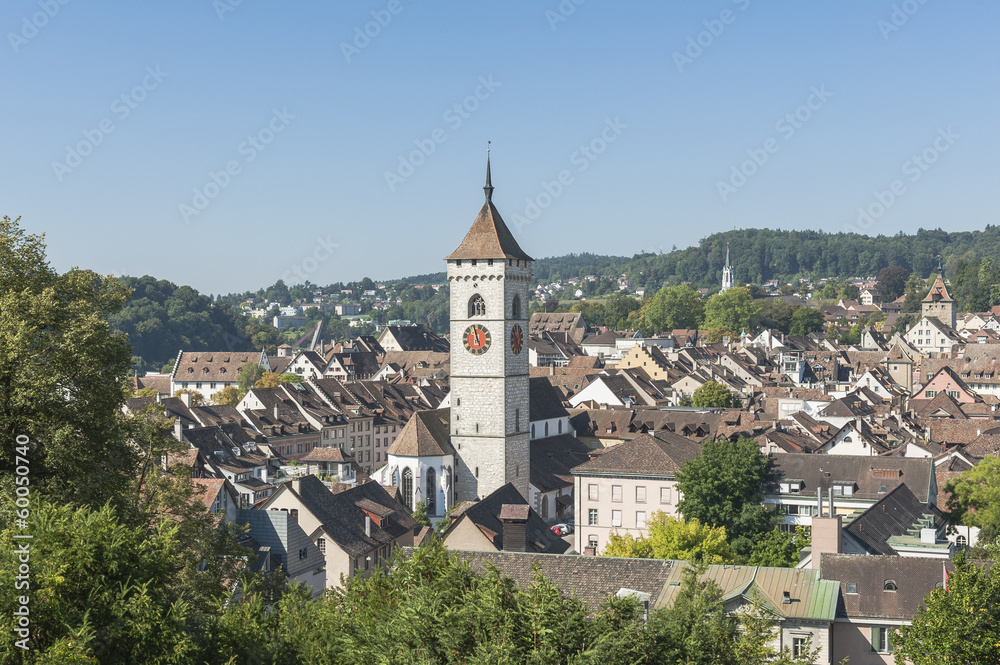 Schaffhausen, Altstadt, Kirche, Sankt Johann, Schweiz