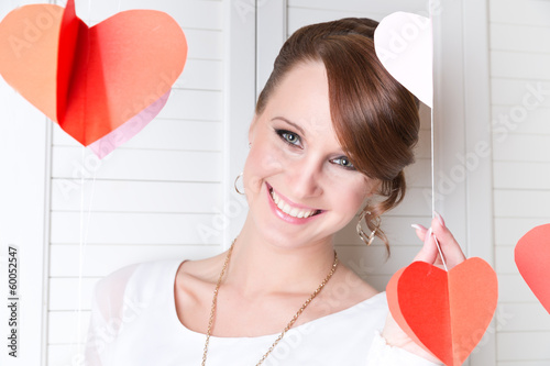 Young cute smiling girl