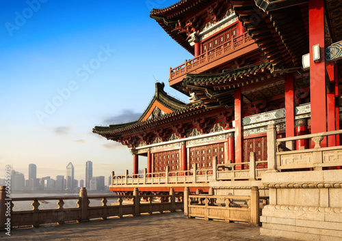 Chinese ancient buildings of local