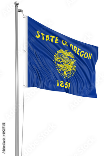 3D Oregon Flag