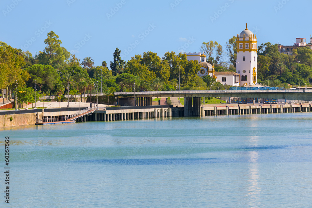 Seville in a sunny summer day