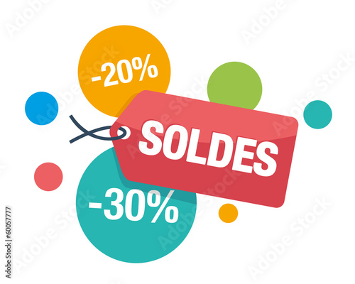soldes etiquette promo