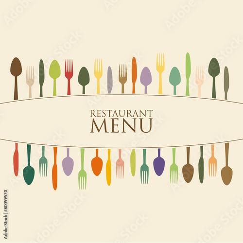 Menu ovale