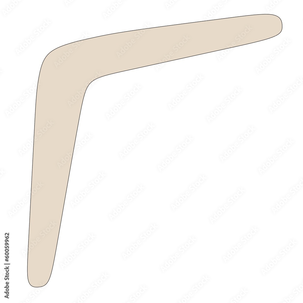 cartoon image of boomerang tool cartoon image of boomerang tool