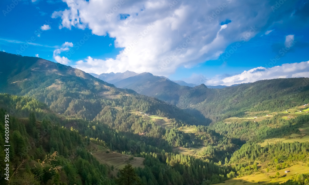 Fototapeta premium Mountain valley