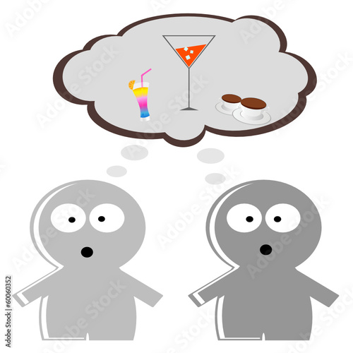 people icon color vector