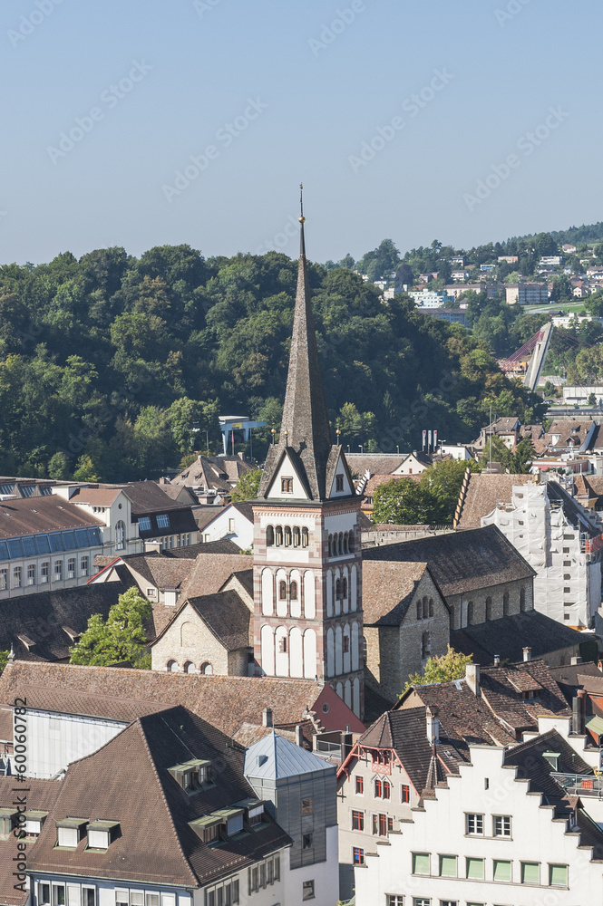 Schaffhausen, Altstadt, Klosterkirche, Münsterkirche, Schweiz