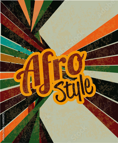 afro style design
