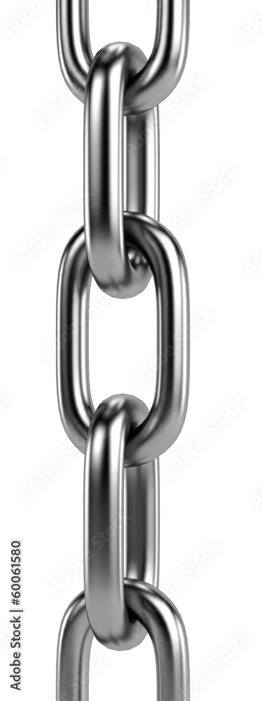 Obraz premium realistic 3d render of chain