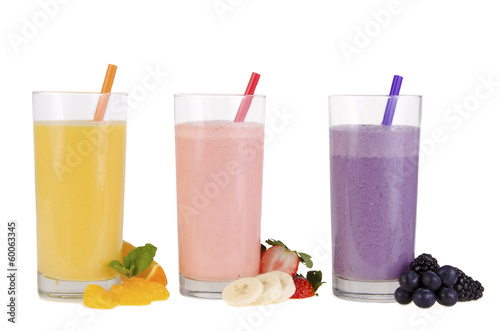 Fruit smoothies