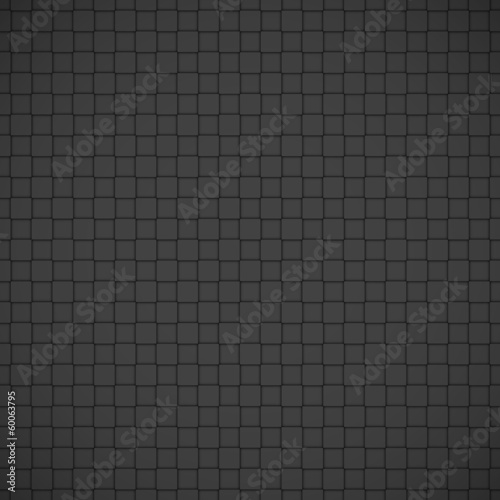 Dark background of small squares, seamless pattern