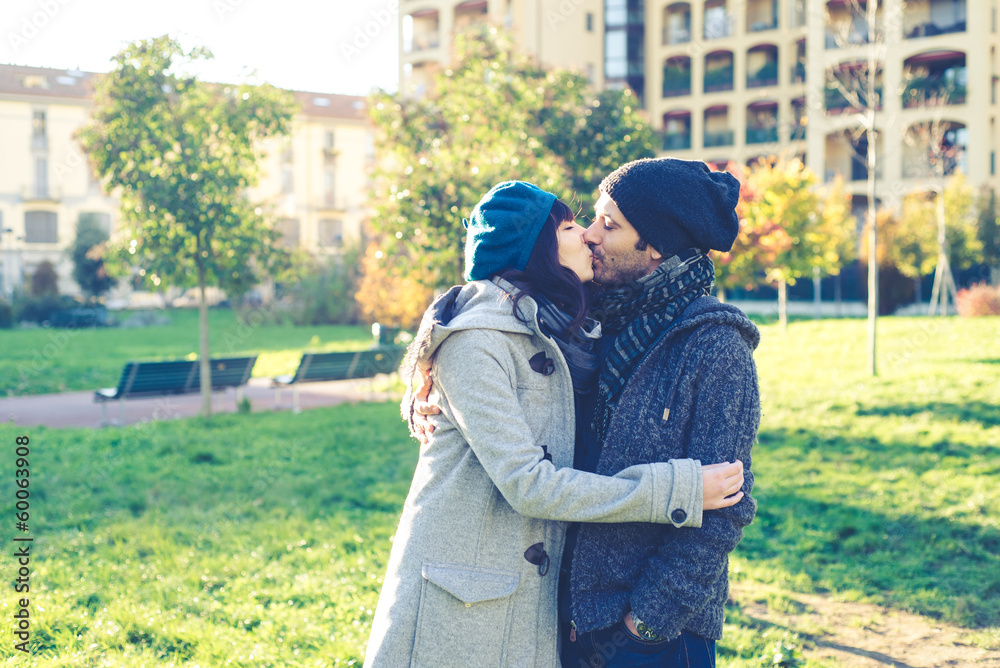 Fototapeta premium couple in love
