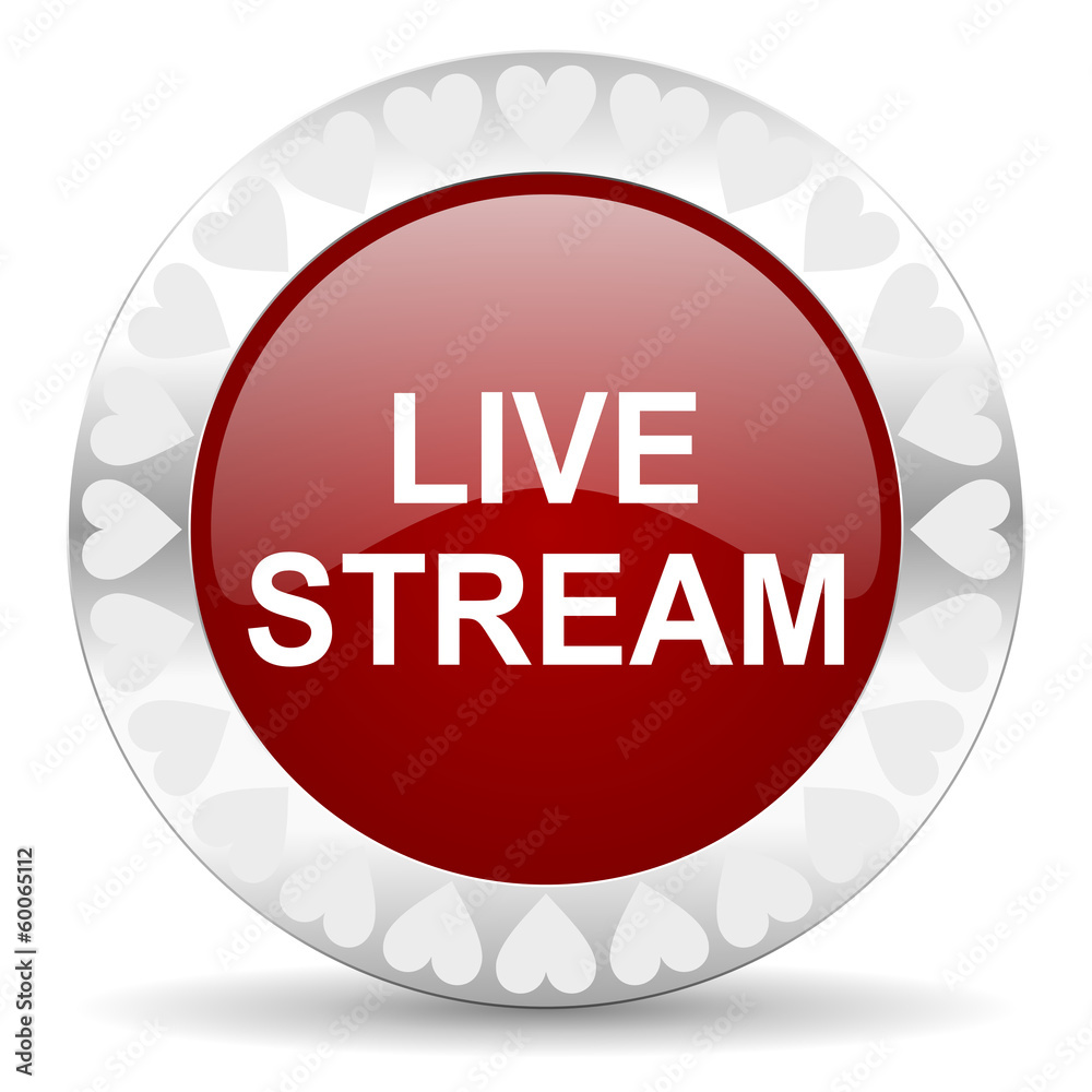 live stream valentines day icon live stream valentines day icon