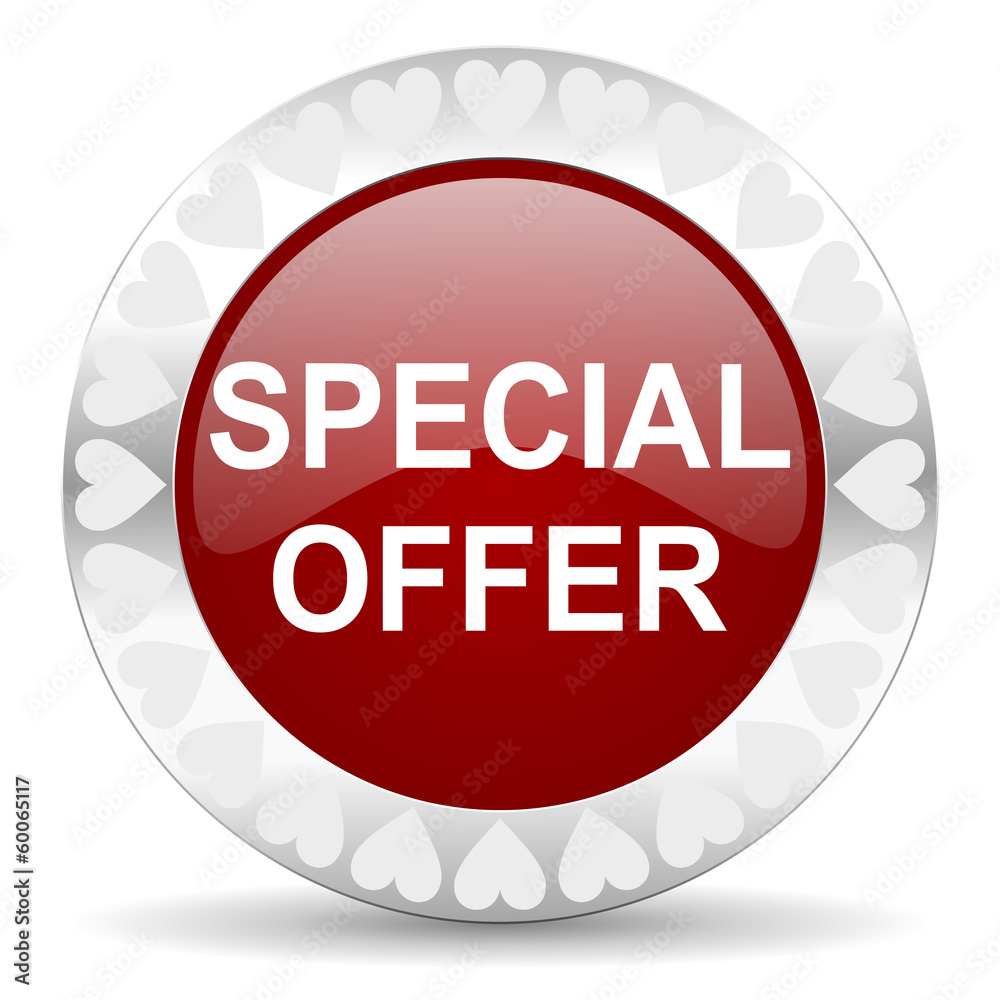 special offer valentines day icon special offer valentines day icon