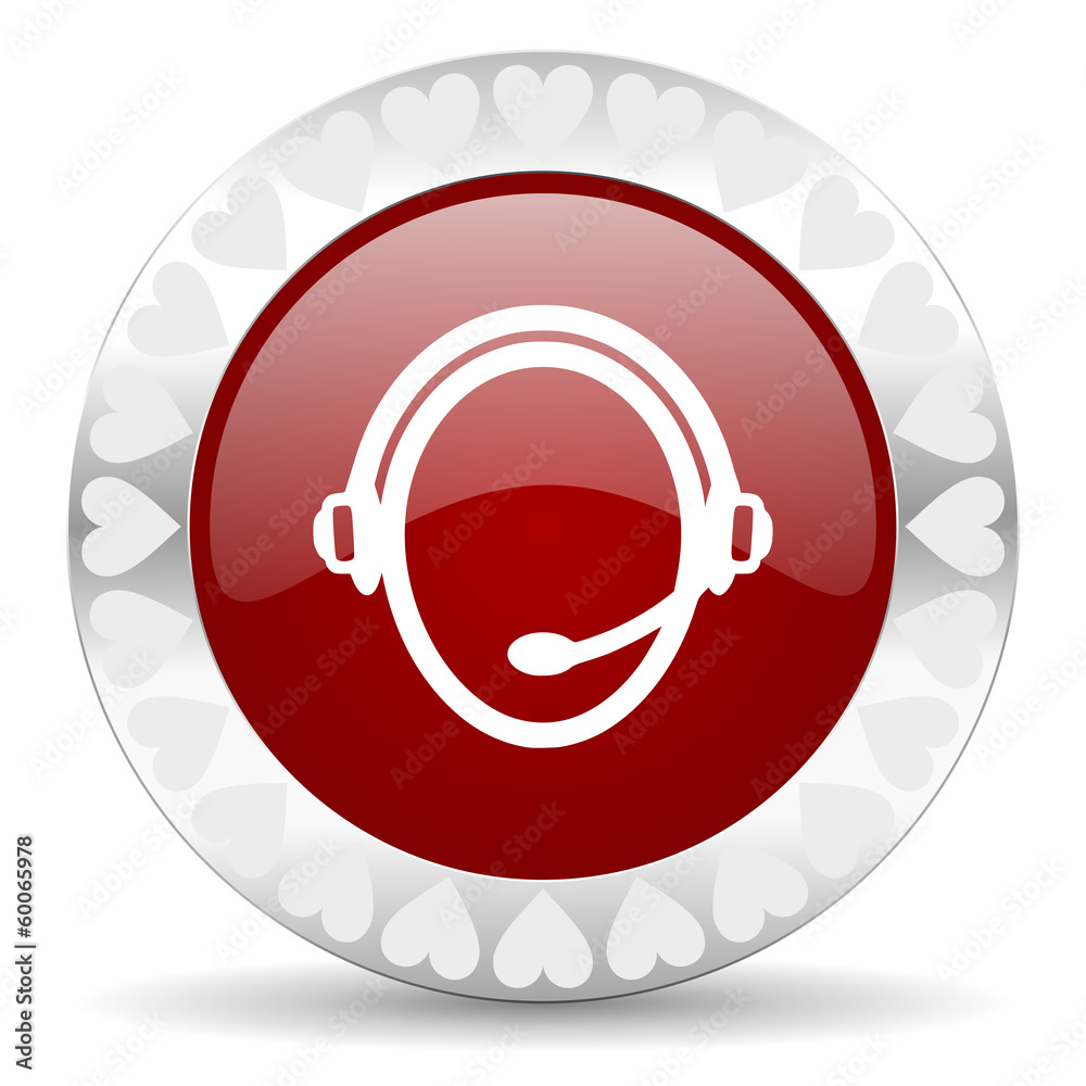 customer service valentines day icon customer service valentines day icon