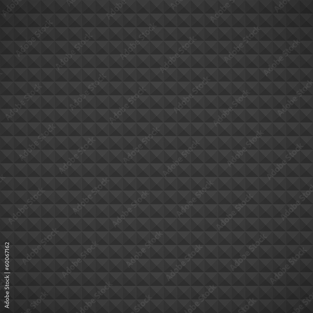 Modern dark background consisting of triangles, seamless pattern