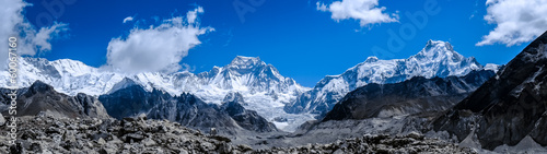 Beautiful snow-capped mountains