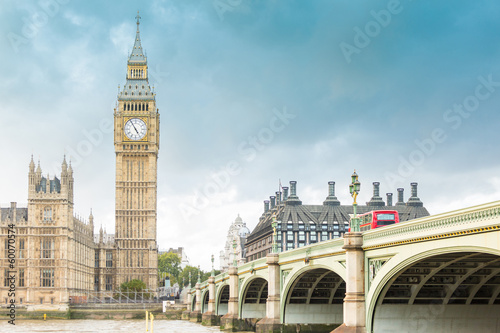 Big Ben and House of Parliament in London